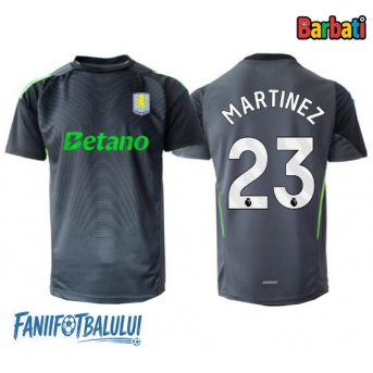 Aston Villa Emiliano Martinez #23 Portarii Tricou Fotbal Replică 2025-26 Barbati Acasa